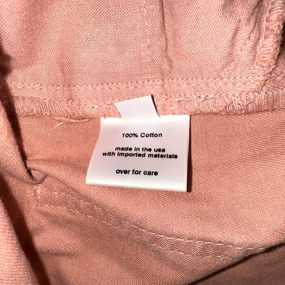 Rachel Comey Irolo Paperbag Dusty Rose Belted High Rise Poplin Pants 6 - Picture 8 of 10